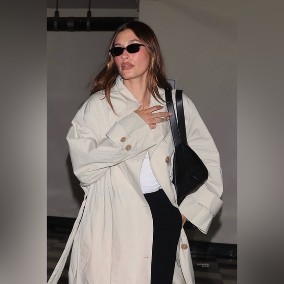 Mango Trench Coat As seen on Hailey Bieber New - Picture 5 of 6